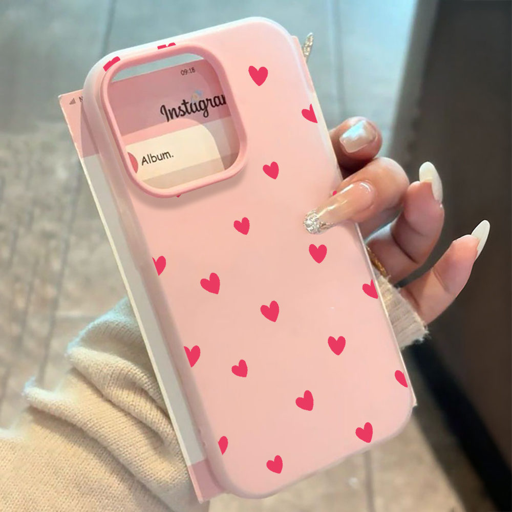 Casing Ponsel Pola Hati Cinta  - Xiaomi Redmi Note 14 ulasan dan harga