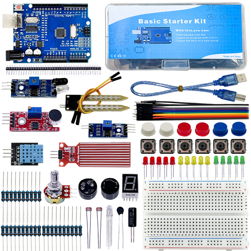 Kit Pemula Elektronik Dasar un - Hydration Sensor Skin ulasan dan harga