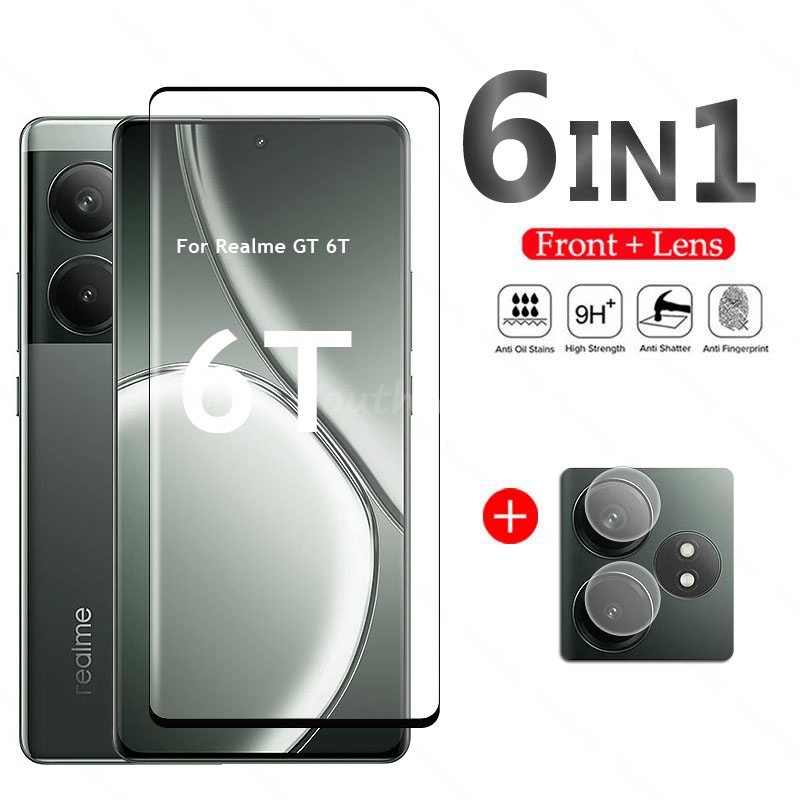 Untuk Realme GT 6T Kaca 3D Pel - Realme Gt 6 ulasan dan harga