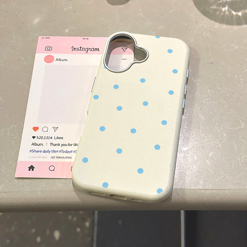 Casing Ponsel Polkadot Biru Se - Xiaomi Redmi Note 13 ulasan dan harga