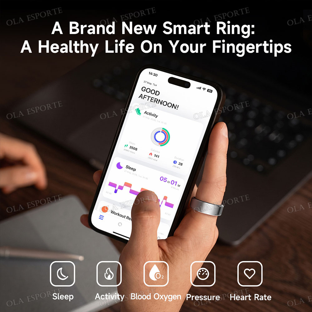 Cincin Pintar R09 untuk Pria W - Temperature Ring Skin ulasan dan harga