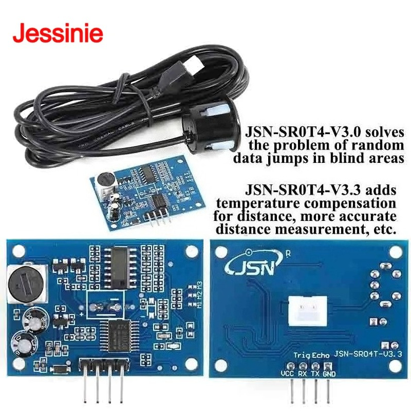 JSN-SR04T JSN SR04T 3.3 Modul  - Hydration Sensor Skin ulasan dan harga