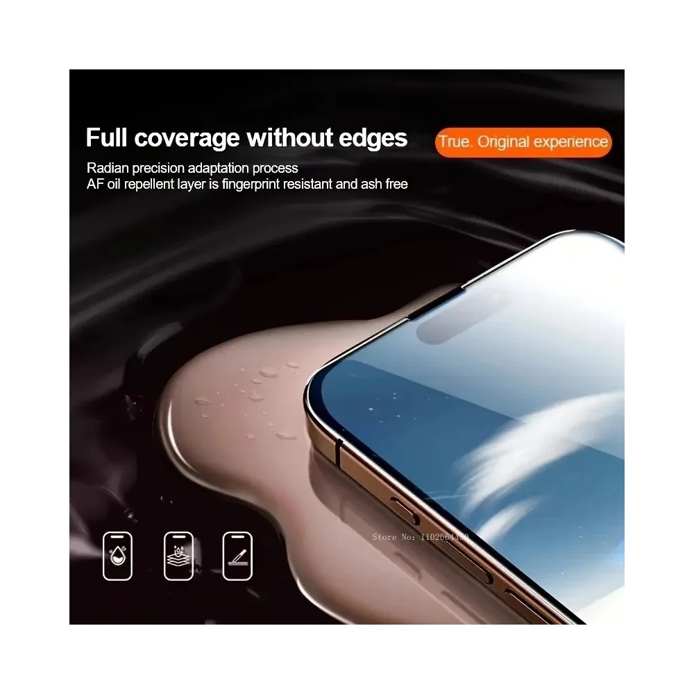 2+2PCS Kaca Tempered Privasi U - Realme Gt 6 ulasan dan harga